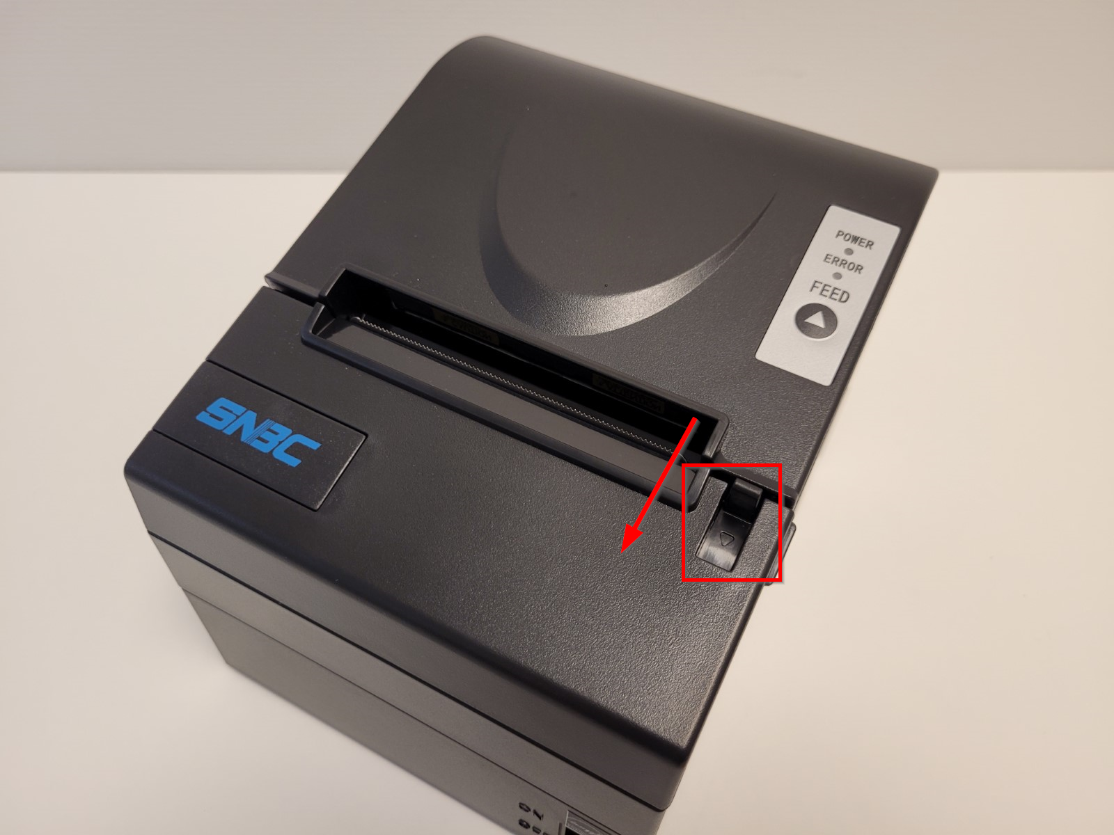 Using BTPR880NP (receipt) printer Help Center
