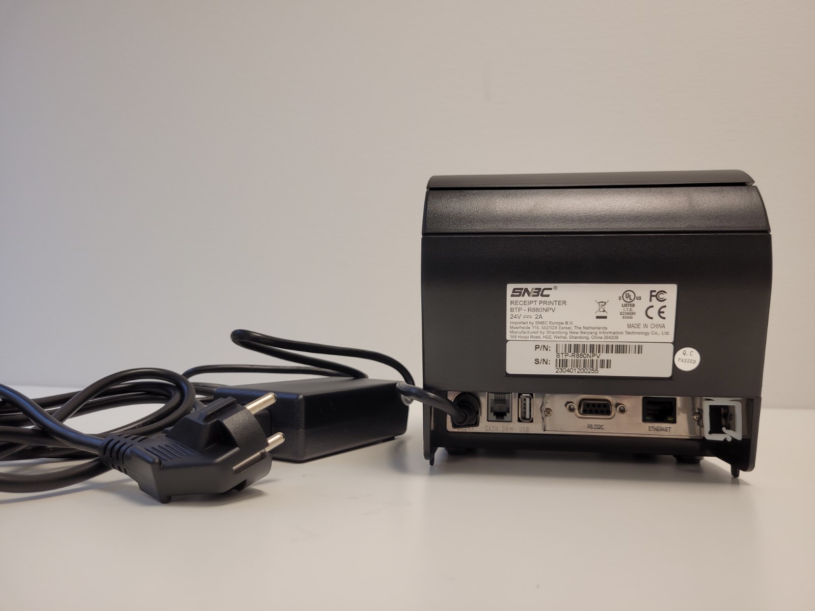 Using BTPR880NP (receipt) printer Help Center